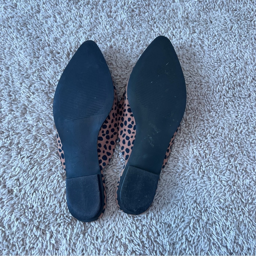 Loft Leopard/Cheetah Mule Slides - Picture 2 of 3